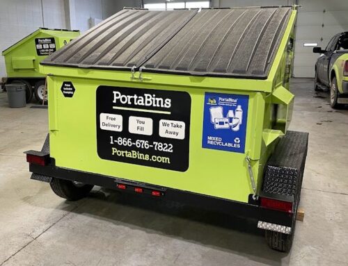 PortaBins Calgary Mixed Recycling Bins for Rent!